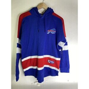 Buffalo Bills NFL Ultra Game Womens Oversized Long Sleeve Pullover Shirt Size M